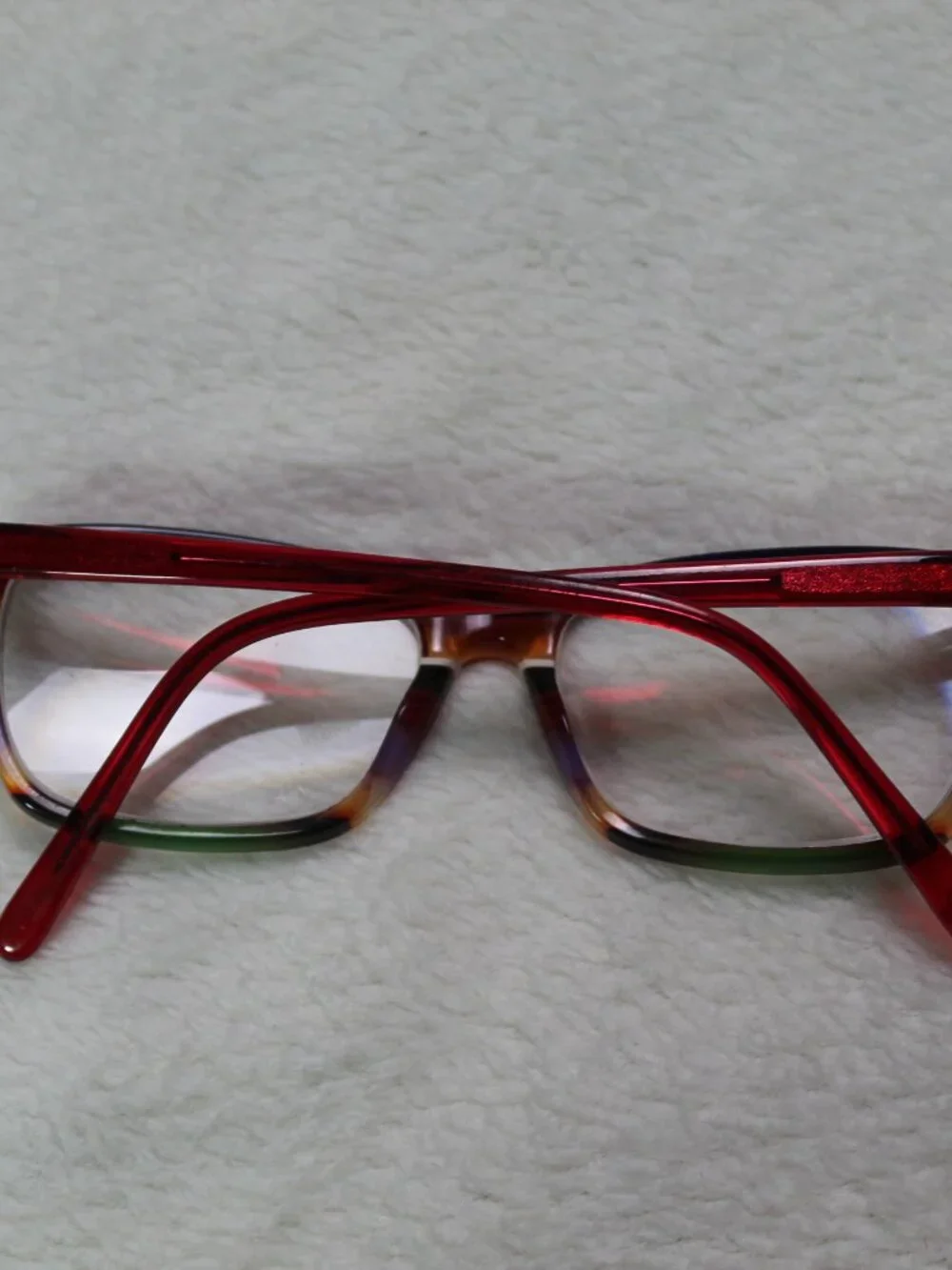 Marie Claire Stripe Red 6220 Eyeglasses 53-16-142 - FRAMES ONLY